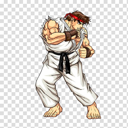 Street Fighter IV Ryu Super Street Fighter II Turbo HD Remix Hadoken, PNG,  896x891px, Watercolor, Cartoon