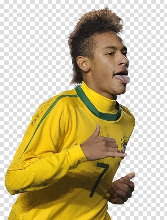Neymar T-shirt Brazil national football team Shoulder Jacket, neymar transparent background PNG clipart