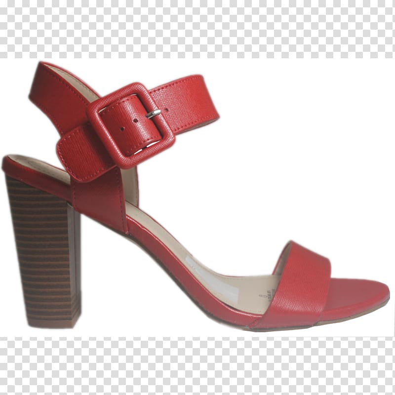 Sandal Shoe, block heels transparent background PNG clipart
