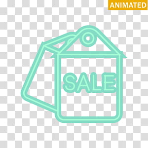 Logo Brand Line, green sale tags transparent background PNG clipart thumbnail