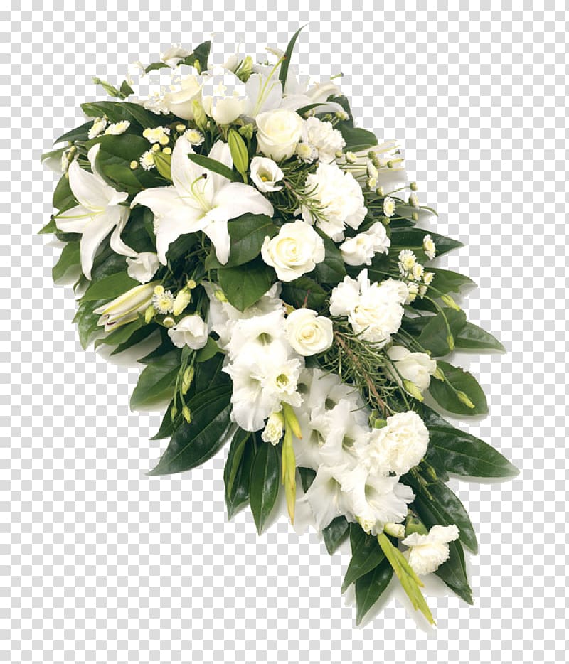 Funeral Flower Floristry Caskets Wreath, funeral transparent background PNG clipart
