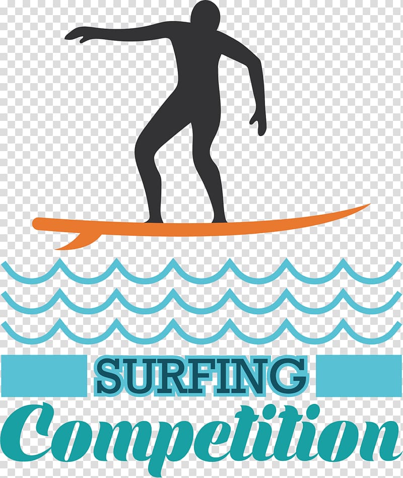 Surfing , Sea surfing Poster transparent background PNG clipart
