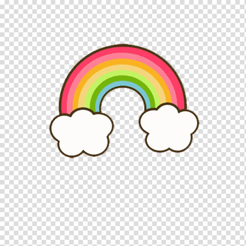 rainbow illustration, Rainbow Drawing , SOY LUNA transparent background PNG clipart