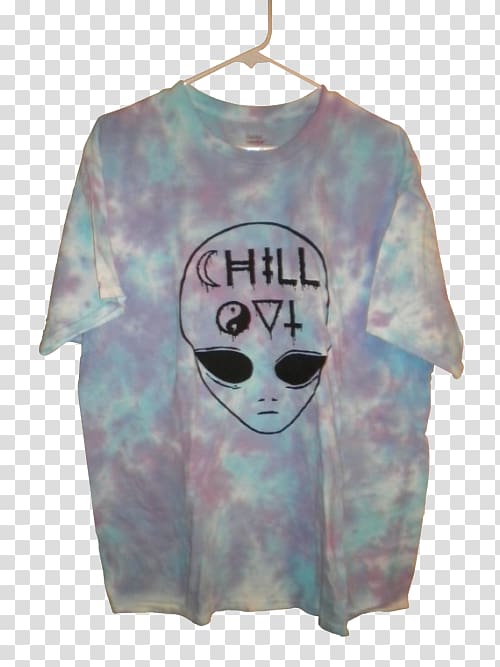 T-shirt Chill-out music Drawing Tie-dye, Chill Out transparent background PNG clipart