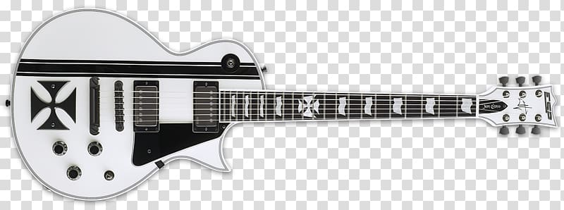 ESP LTD EC-1000 ESP James Hetfield ESP Guitars Electric guitar, guitar transparent background PNG clipart