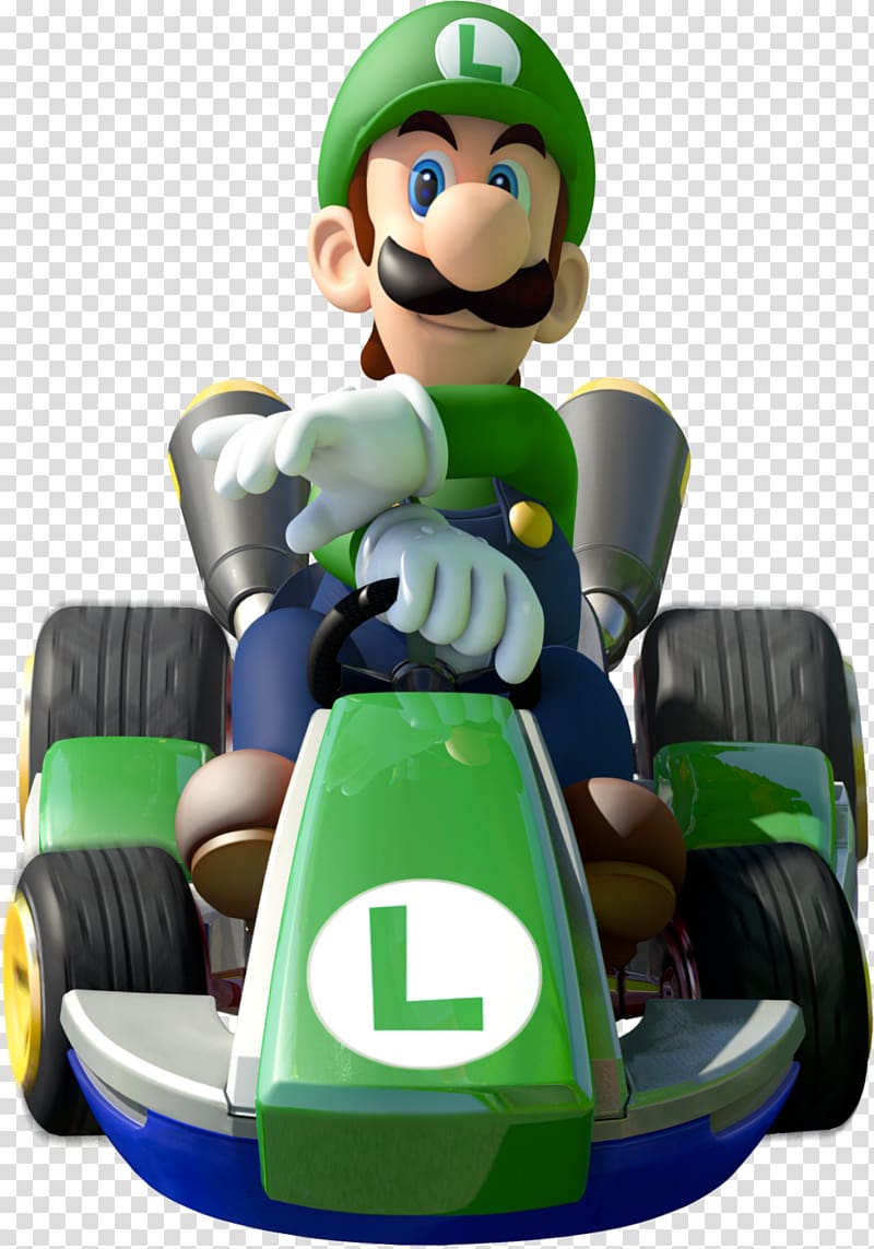 Mario Kart 8 Super Mario Bros. Luigi, yoshi transparent background PNG clipart
