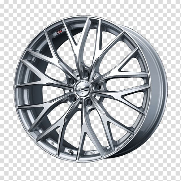 Alloy wheel Weds Tire Spoke, car transparent background PNG clipart