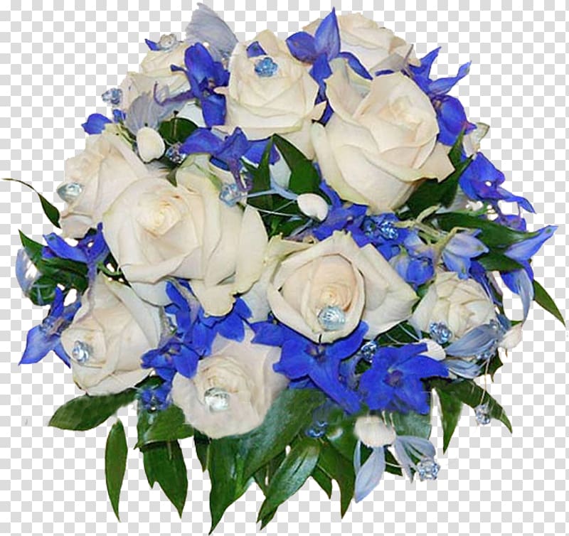 Painter Flower Blue rose LiveInternet, bouquet transparent background PNG clipart