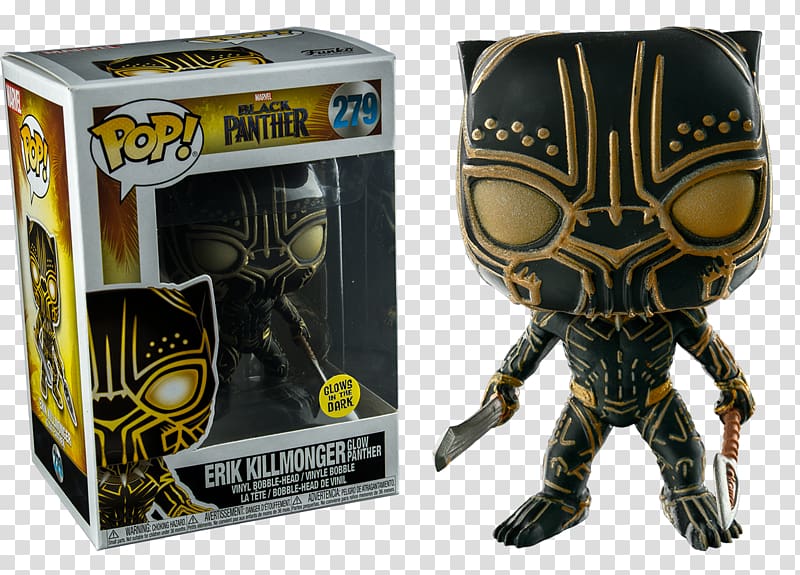 Erik Killmonger Black Panther Funko Man-Ape Toy, Felicity Smoak transparent background PNG clipart