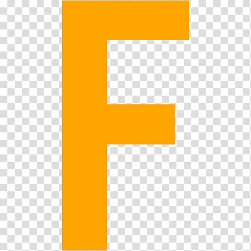 F Letter Computer Icons Orange Alphabet, Orange Letter F Icon transparent background PNG clipart