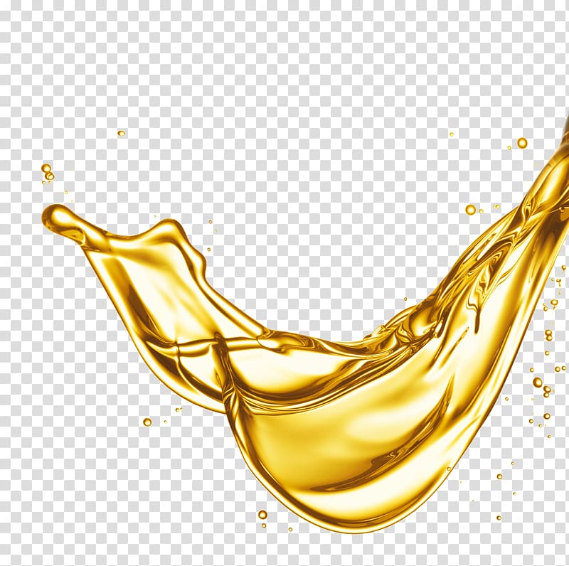 Car Lubricant Motor oil Lubrication, Gold drops splash, flowing gold liquid transparent background PNG clipart