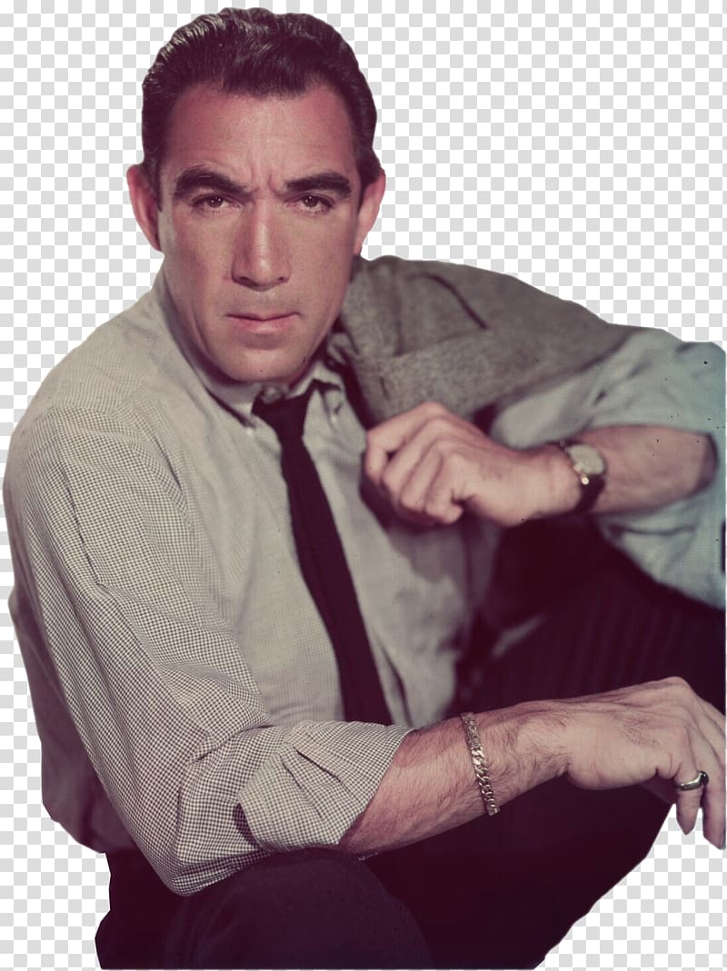 Anthony Quinn Warlock Actor Painter, actor transparent background PNG clipart