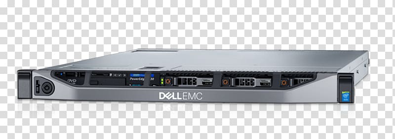 Dell PowerEdge, R630, 16 GB RAM, 2.1 GHz, 300 GB HDD 19-inch rack Computer Servers, Computer transparent background PNG clipart