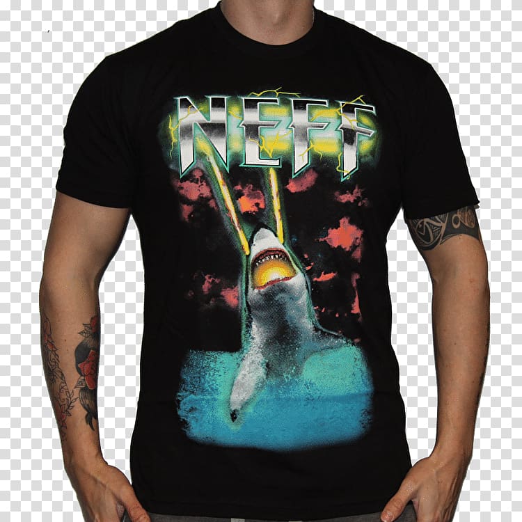 T-shirt Neff Headwear Clothing Top, T-shirt transparent background PNG clipart