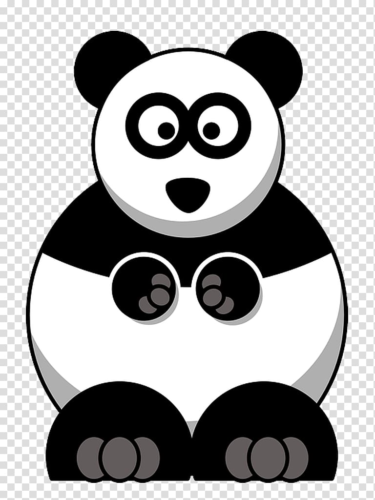 Giant panda , Urso transparent background PNG clipart