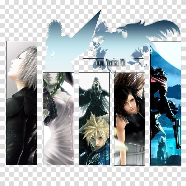Music of the Final Fantasy VII series Graphic design Blu-ray disc Poster, Materia Final Fantasy Vii Remixed transparent background PNG clipart