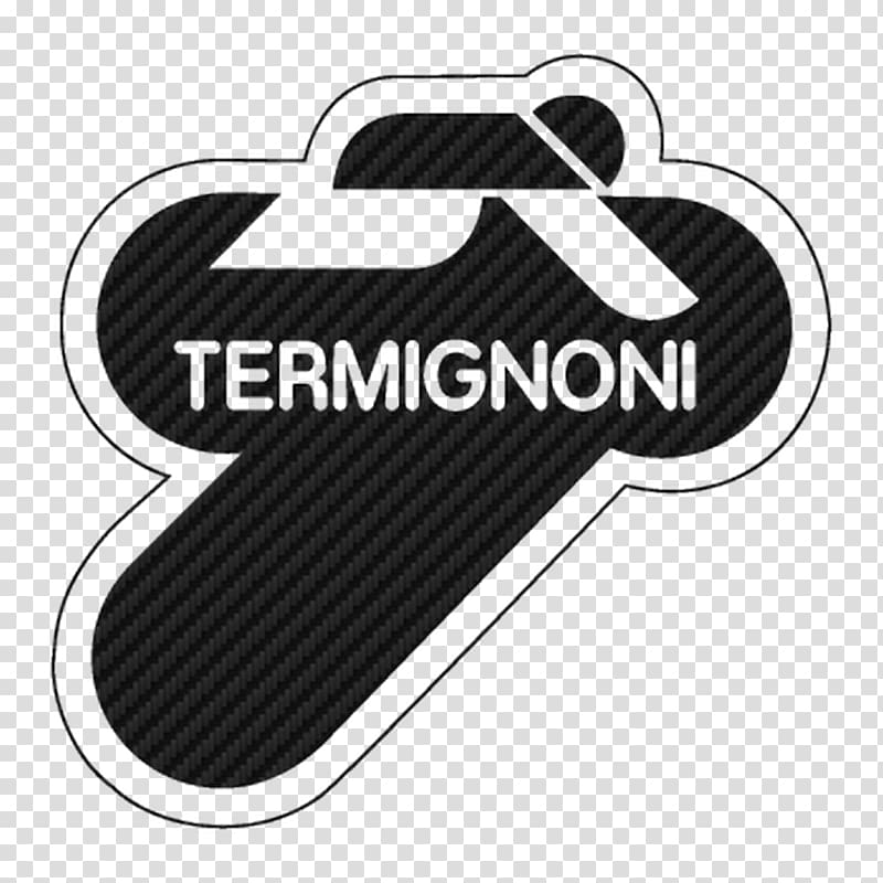 Exhaust system Logo Termignoni Sticker, Carbone transparent background PNG clipart
