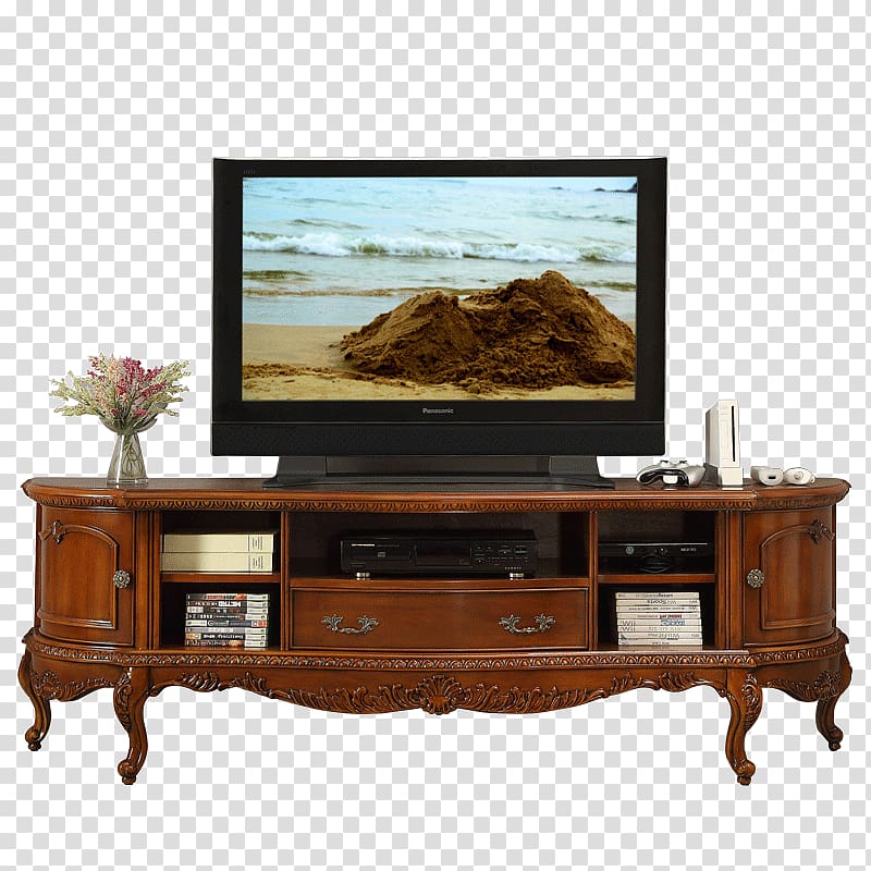 Television Cabinetry Entertainment center, Classical pattern TV cabinet transparent background PNG clipart