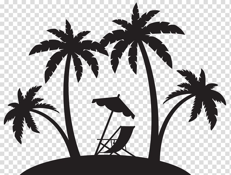 Beach Shore Silhouette , beach transparent background PNG clipart