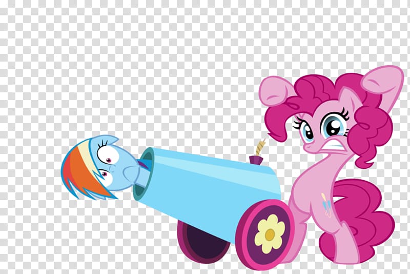 Pinkie Pie My Little Pony: Friendship Is Magic fandom Drawing, artillery cannons transparent background PNG clipart