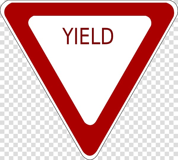 Yield sign Traffic sign , Of Traffic Signs transparent background PNG clipart