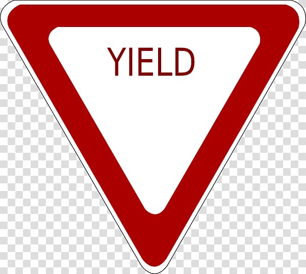 Yield Sign Traffic Sign Of Traffic Signs Transparent Background Png Clipart Hiclipart