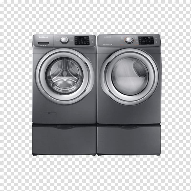 Clothes dryer Washing Machines Combo washer dryer Laundry Samsung, washer transparent background PNG clipart