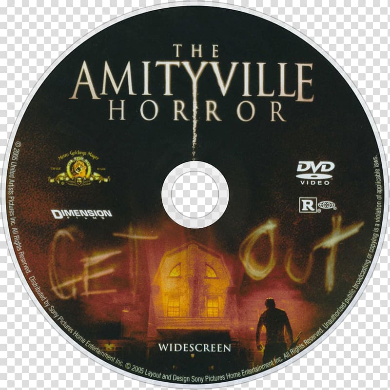 The Amityville Horror Film Series DVD, horror film transparent background PNG clipart