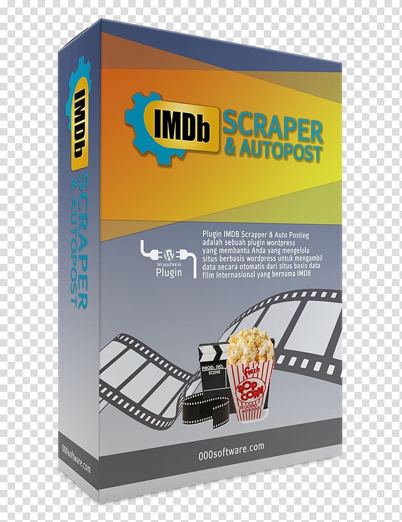 Kodi Computer Software Web browser The Movie Database Web scraping, imdb transparent background PNG clipart