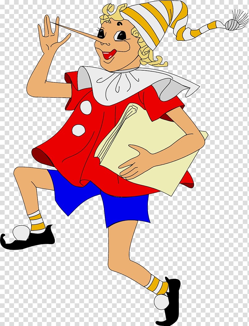 Pinocchio transparent background PNG clipart