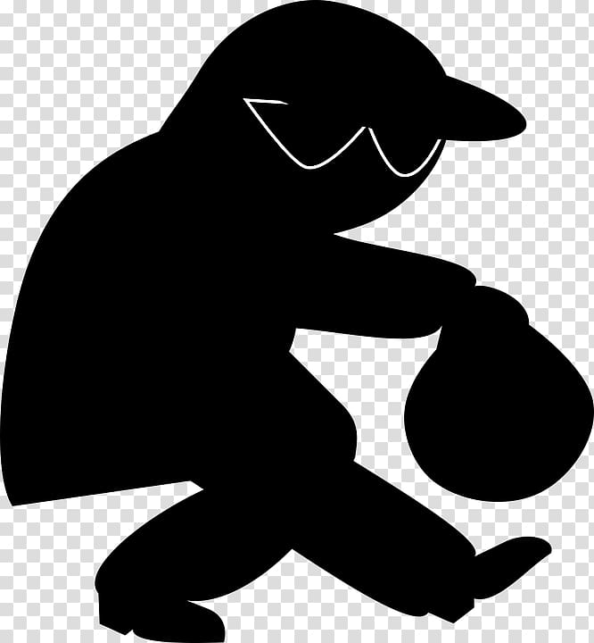 Thief, robber transparent background PNG clipart