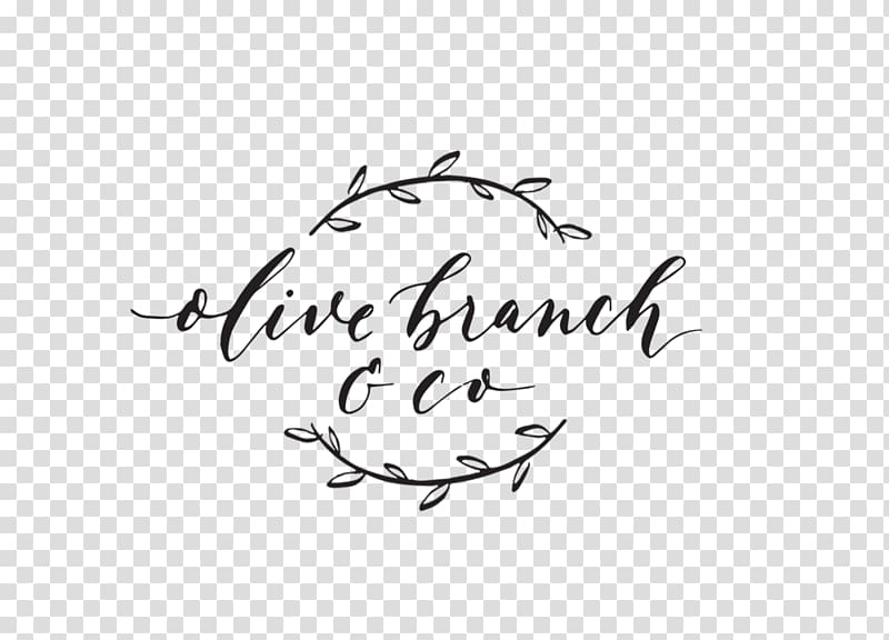 Calligraphy Handwriting Olive branch Lettering Logo, others transparent background PNG clipart