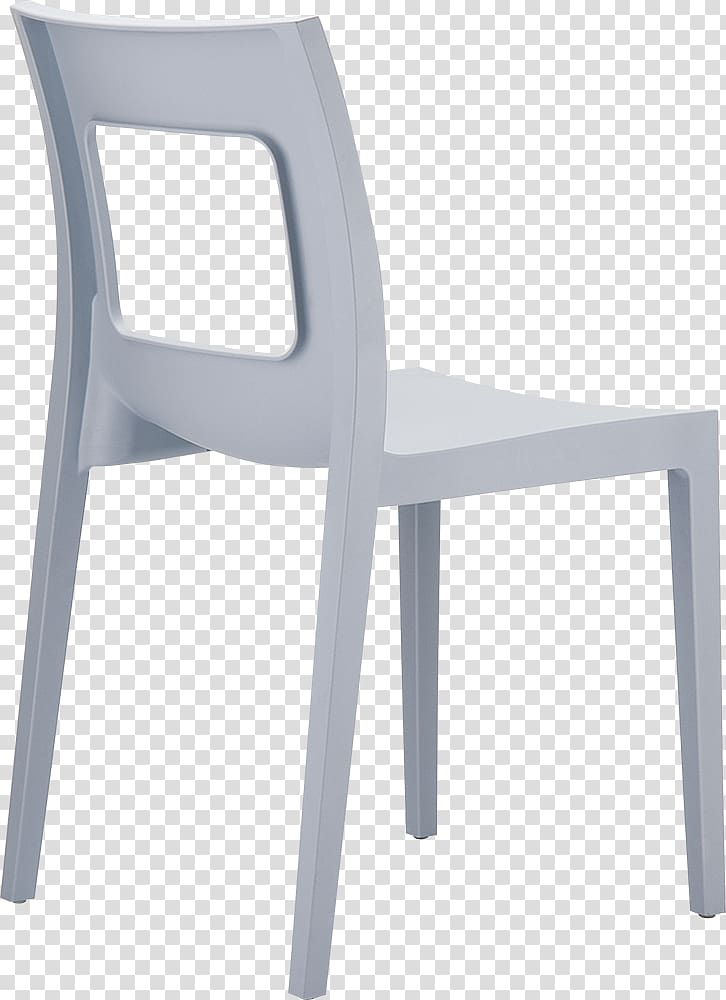 Chair Garden furniture Plastic Chaise empilable, chair transparent background PNG clipart