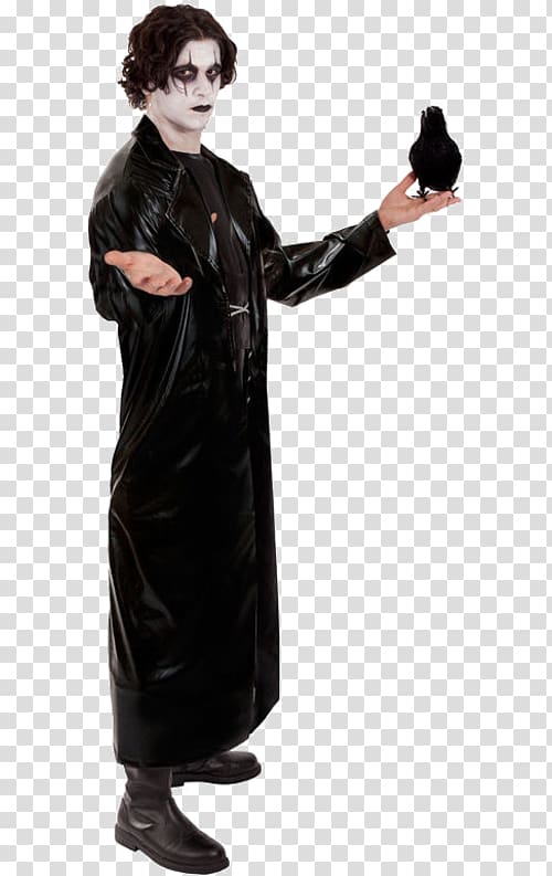 Eric Draven Halloween costume Clothing Man\'s Vengeful Crow Costume, Fury Hairstyle Products transparent background PNG clipart