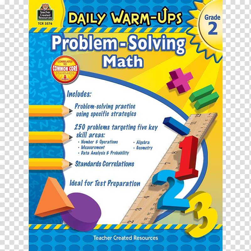 Daily Warm-Ups: Problem Solving Math Grade 6 Daily Warm-Ups: Problem Solving Math Grade 5 Mathematics Mathematical problem, math class transparent background PNG clipart