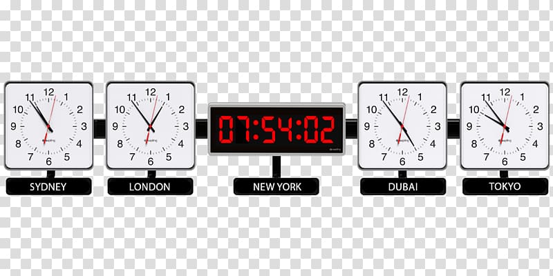 Alarm Clocks Digital clock Clock network Master clock, analog clock transparent background PNG clipart