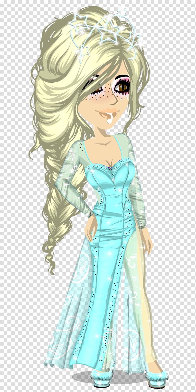 Elsa MovieStarPlanet Halloween costume Clothing, elsa transparent background PNG clipart