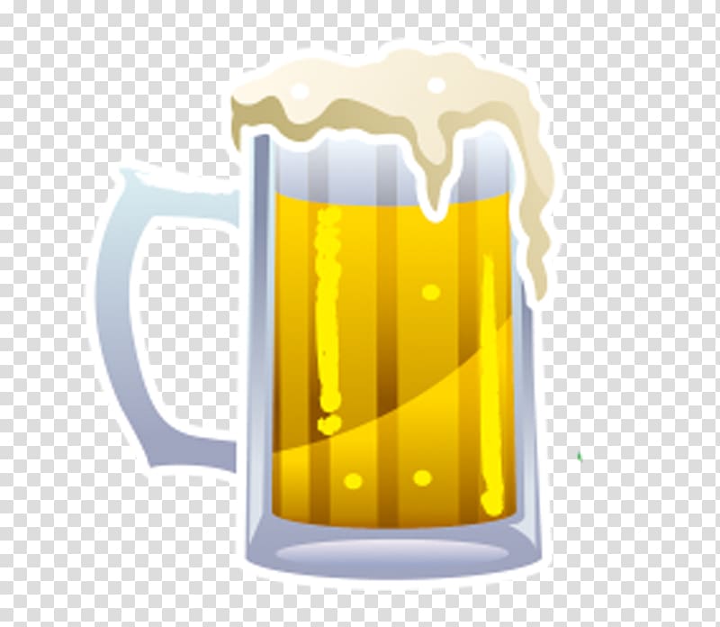 Beer glassware Drink Bottle, Yellow beer bottle transparent background PNG clipart