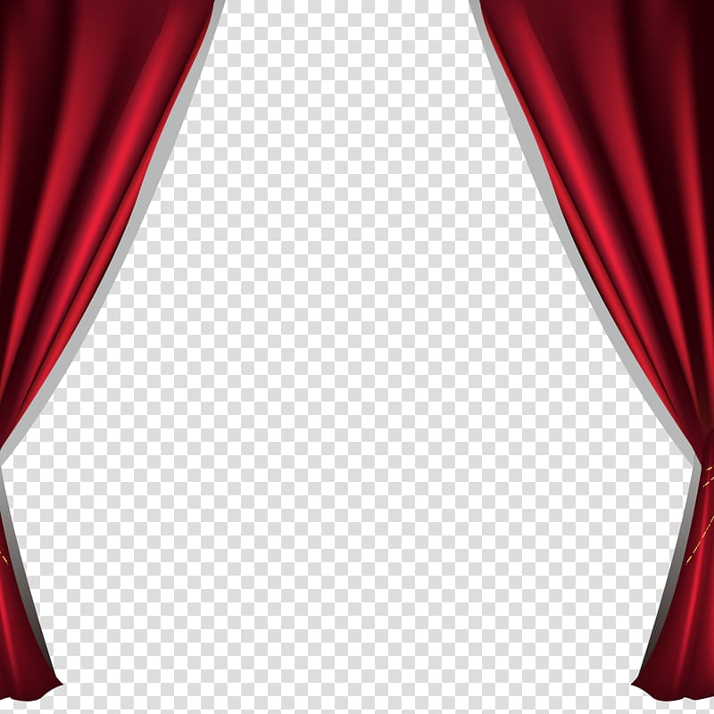 red theater curtain, Curtain Light Icon, Red curtains transparent background PNG clipart