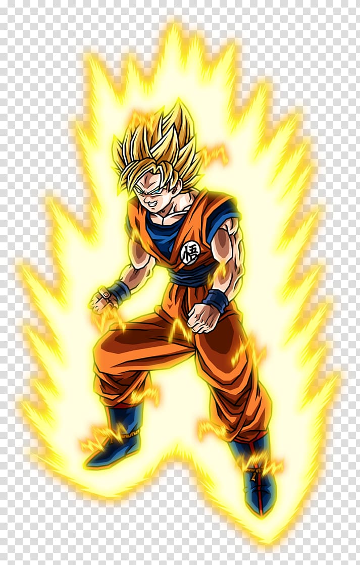 Goku Vegeta Super Saiya Dragon Ball Saiyan, aura transparent background PNG clipart