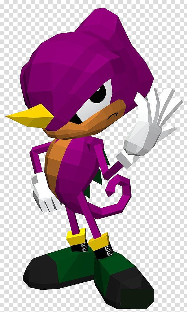Sonic the Fighters Espio the Chameleon Sonic Heroes Knuckles\' Chaotix Sonic the Hedgehog, chameleon transparent background PNG clipart