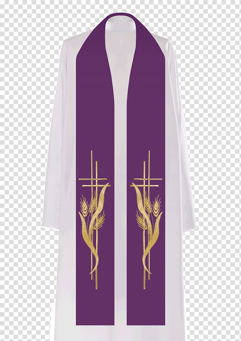 Stole Vestment Priest Liturgy Clerical collar, kielich transparent background PNG clipart