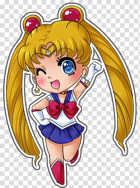 Sailor Moon Chibiusa Sailor Mercury Sailor Jupiter Luna, sailor moon transparent background PNG clipart