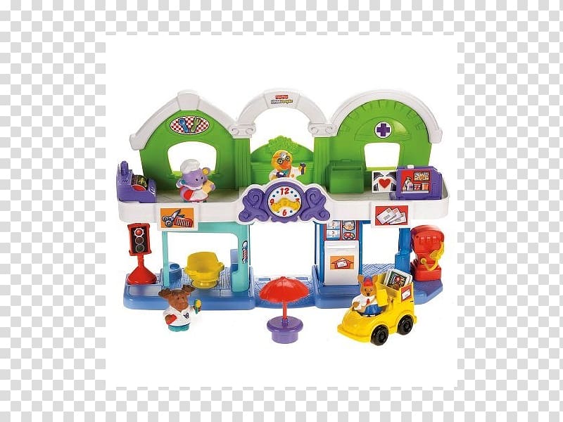 Toy Fisher Price Animalville Town Center Play Set Little People Fisher-Price Amazon.com, toy transparent background PNG clipart