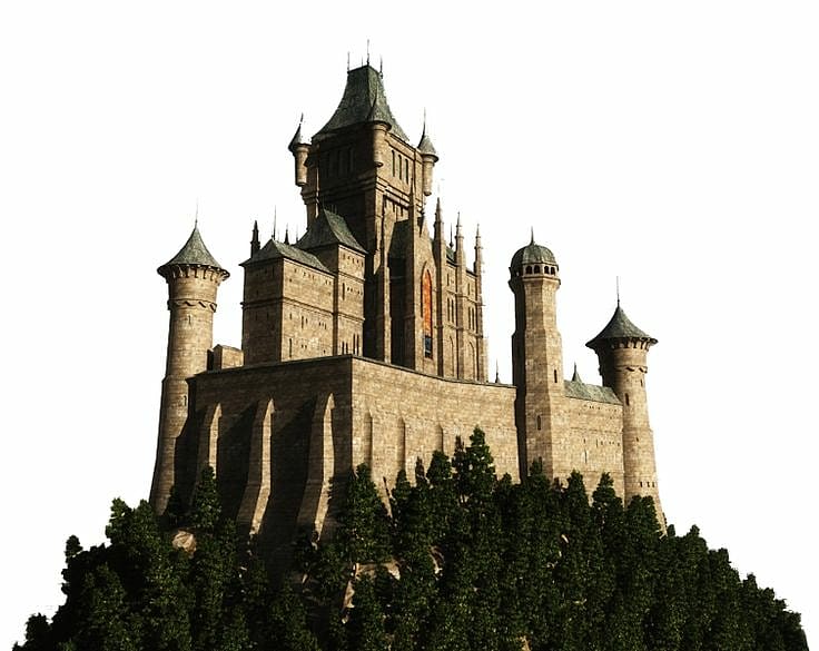 gray and beige castle, Computer Icons , Castle Available In Different Size transparent background PNG clipart