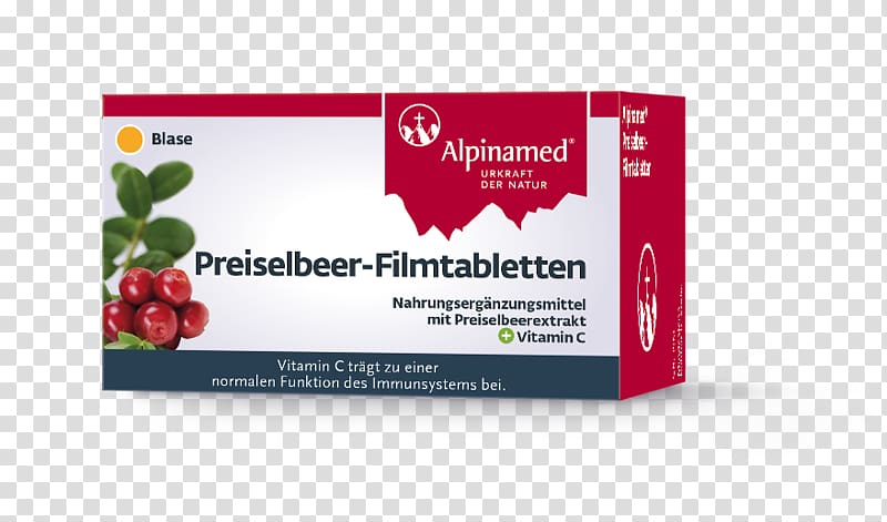 Lingonberry Dietary supplement Filmtablette Cranberry, tablet transparent background PNG clipart