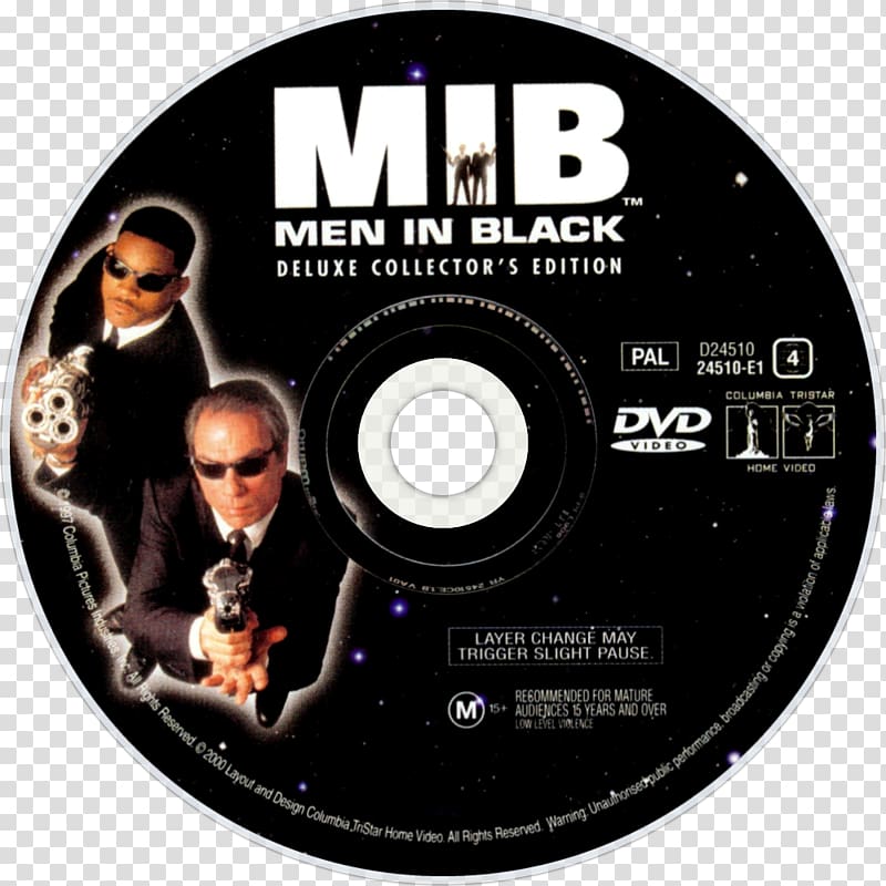 DVD Men in Black: The Album The Men in Black Film, dvd transparent background PNG clipart