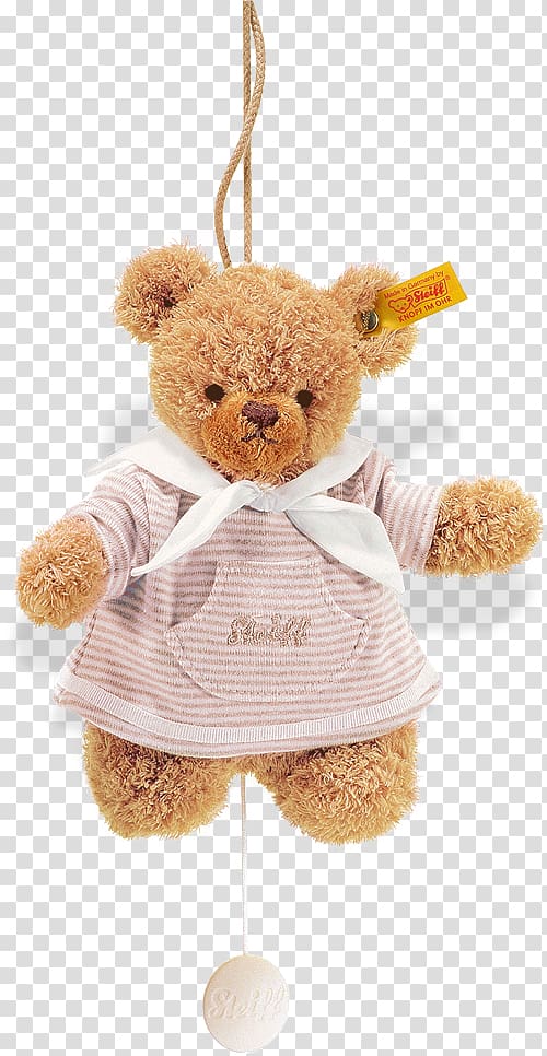 Teddy bear Stuffed Animals & Cuddly Toys Margarete Steiff GmbH Trolley, Teddy Bear sleep transparent background PNG clipart