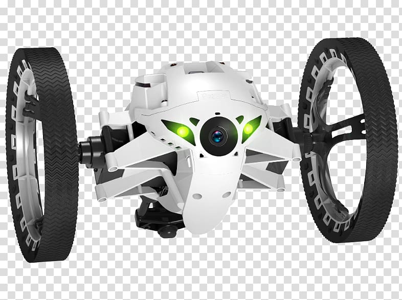 NYA Parrot Jumping Sumo Unmanned aerial vehicle Parrot Jumping Race Drone Parrot MiniDrones Rolling Spider, robot transparent background PNG clipart