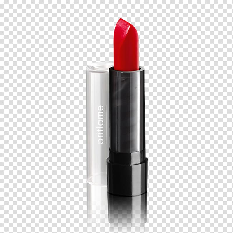 Lipstick Oriflame Cosmetics Lip balm Color, rotating lipstick transparent background PNG clipart
